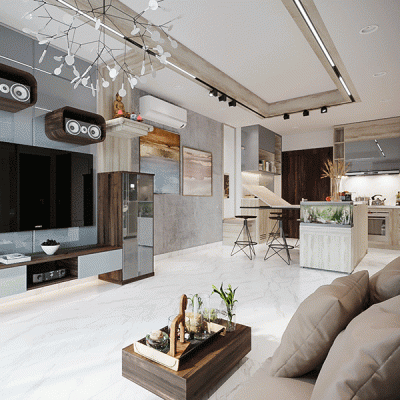 Thiết Kế Nội Thất Nhà Anh Trọng Richmond